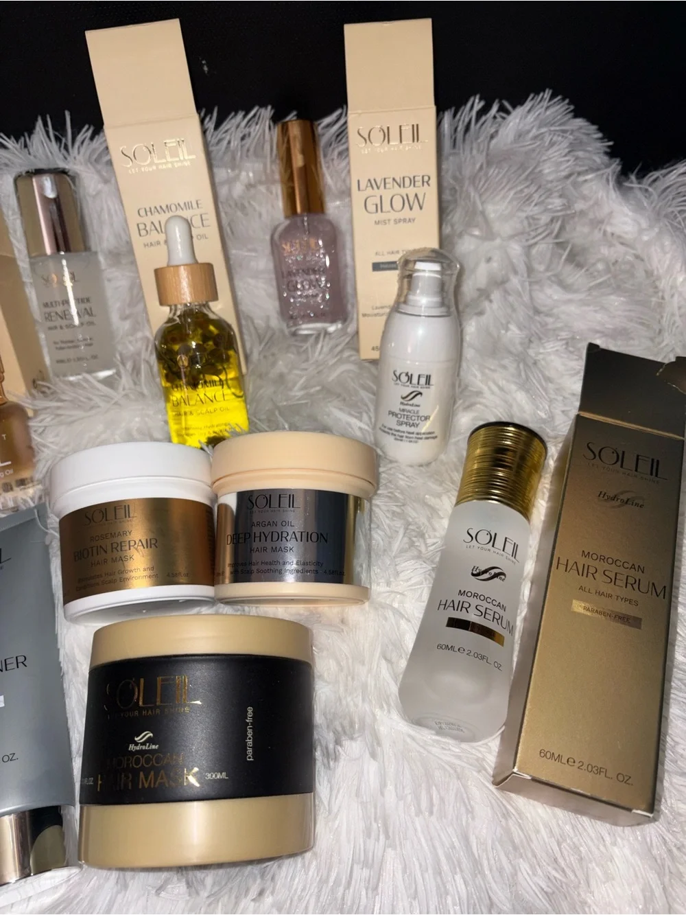 SOLEIL Hair Care Bundle Set